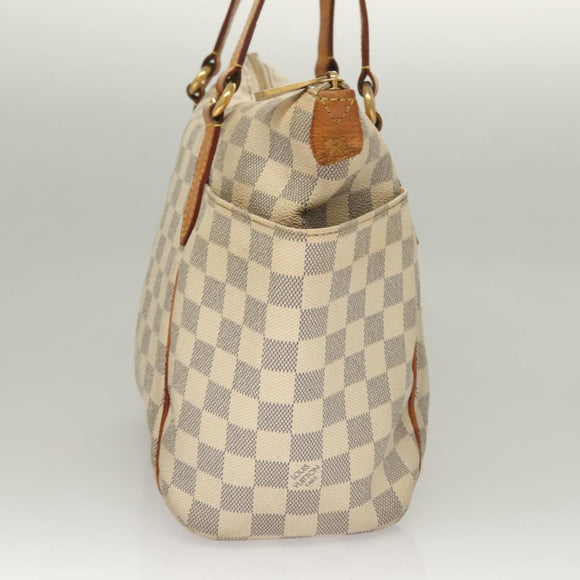 LOUIS VUITTON Damier Azur Totally PM Tote Bag N41280 LV Auth bs7431