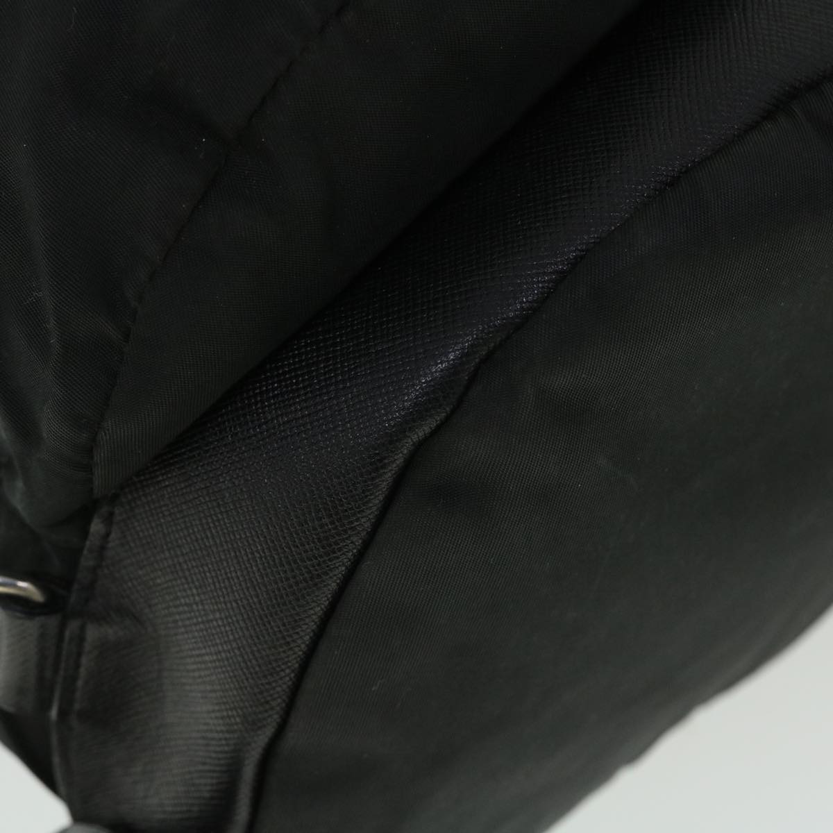 PRADA Backpack Nylon Black Auth bs7497