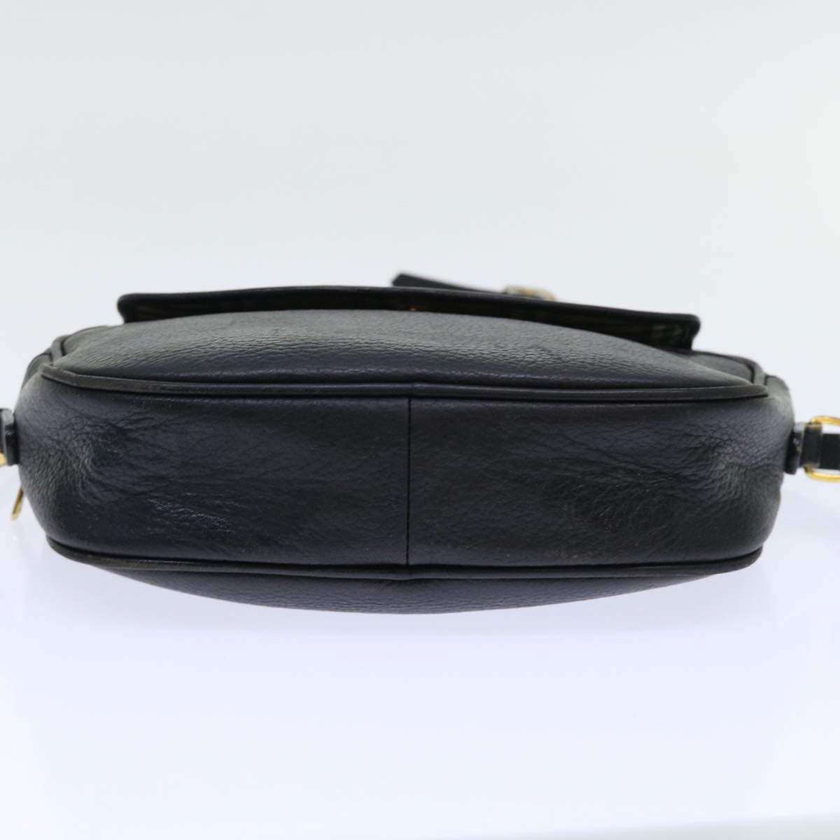 BURBERRY Burberrys Shoulder Bag Nylon Leather 2Set Black Auth bs7509