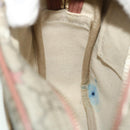 GUCCI GG Canvas Shoulder Bag PVC Leather Beige 233268 Auth bs7541-22