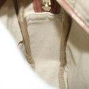 GUCCI GG Canvas Shoulder Bag PVC Leather Beige 233268 Auth bs7541-23