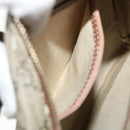 GUCCI GG Canvas Shoulder Bag PVC Leather Beige 233268 Auth bs7541-24