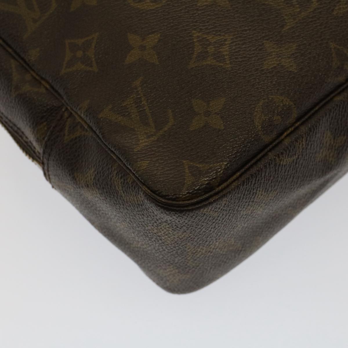 LOUIS VUITTON Monogram Trousse Toilette 28 Clutch Bag M47522 LV Auth bs7606