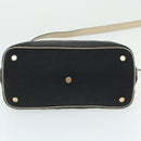 BVLGARI Isabella Rossellini Shoulder Bag Canvas 2way Black Auth bs7634-5