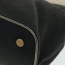 BVLGARI Isabella Rossellini Shoulder Bag Canvas 2way Black Auth bs7634-9