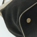 BVLGARI Isabella Rossellini Shoulder Bag Canvas 2way Black Auth bs7634-15