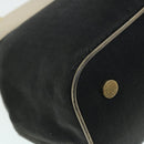 BVLGARI Isabella Rossellini Shoulder Bag Canvas 2way Black Auth bs7634-17
