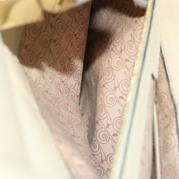 BVLGARI Isabella Rossellini Shoulder Bag Canvas 2way Black Auth bs7634