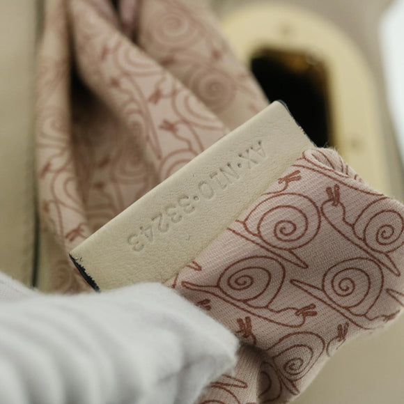 BVLGARI Isabella Rossellini Shoulder Bag Canvas 2way Black Auth bs7634