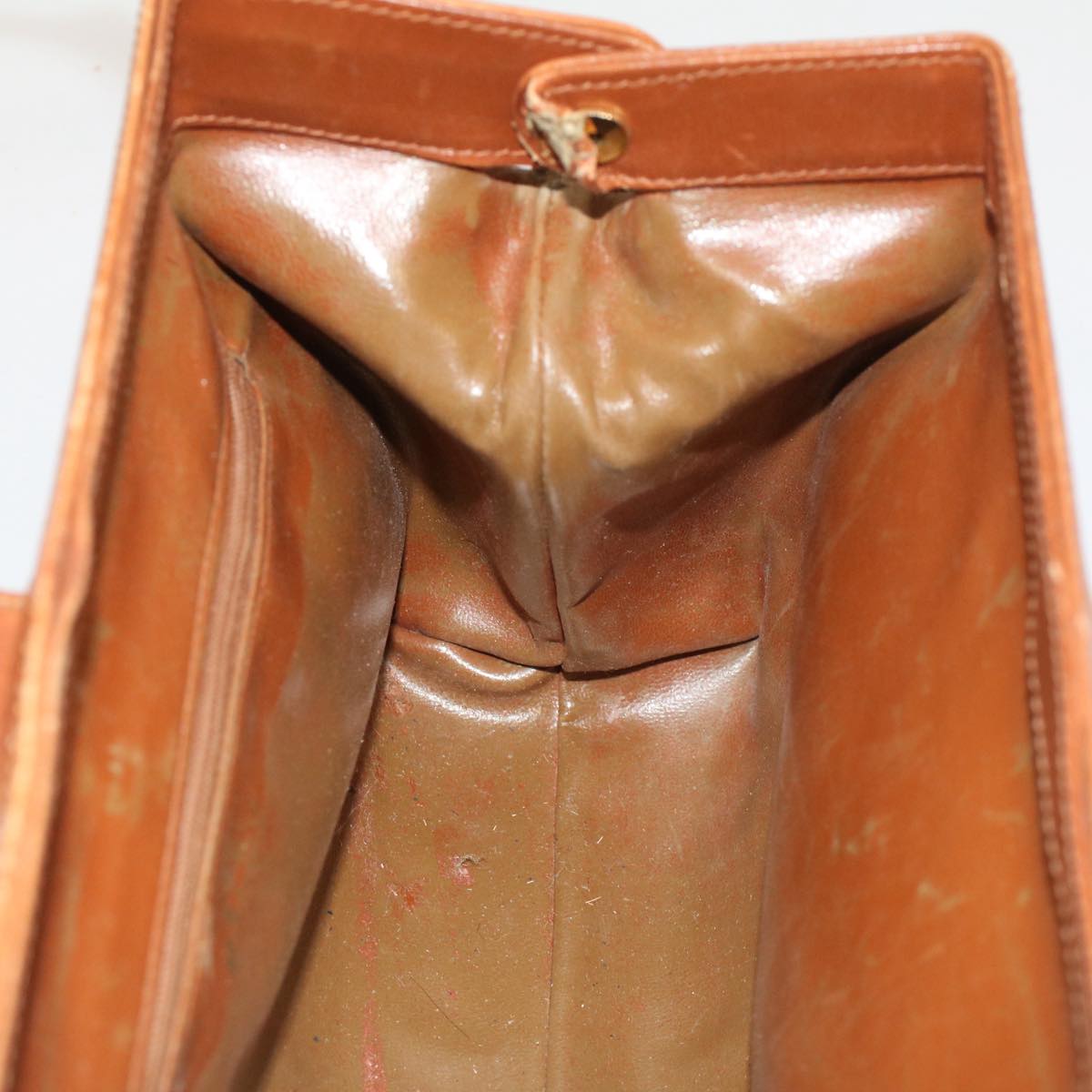 BALLY Shoulder Bag PVC Leather Black Auth bs7655