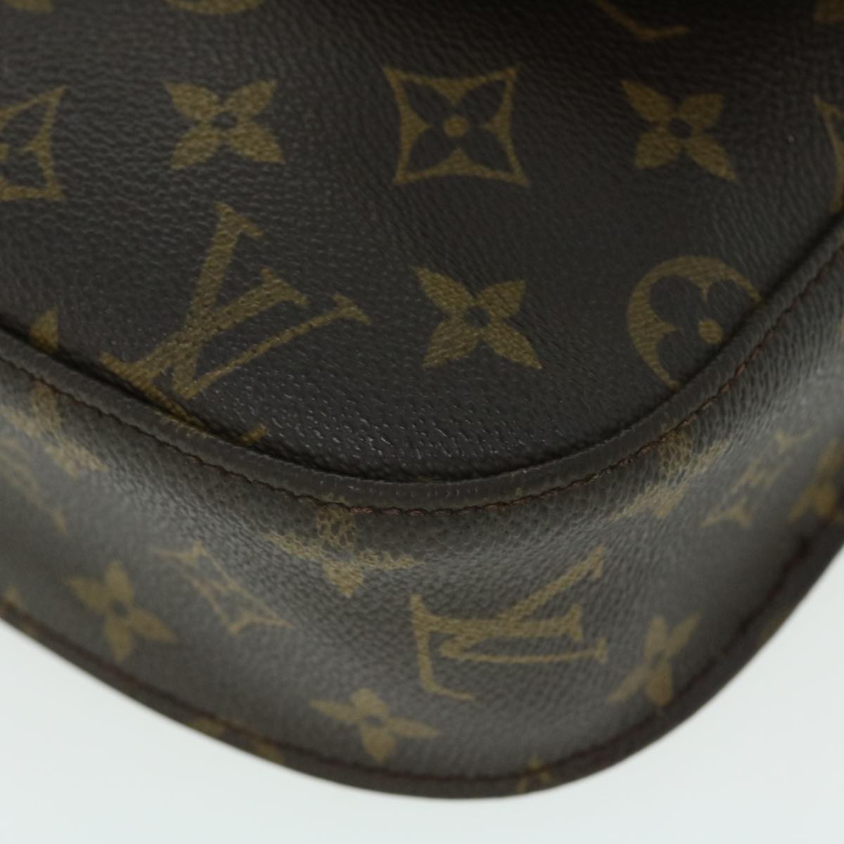 LOUIS VUITTON Monogram Saint Cloud GM Shoulder Bag M51242 LV Auth bs7691