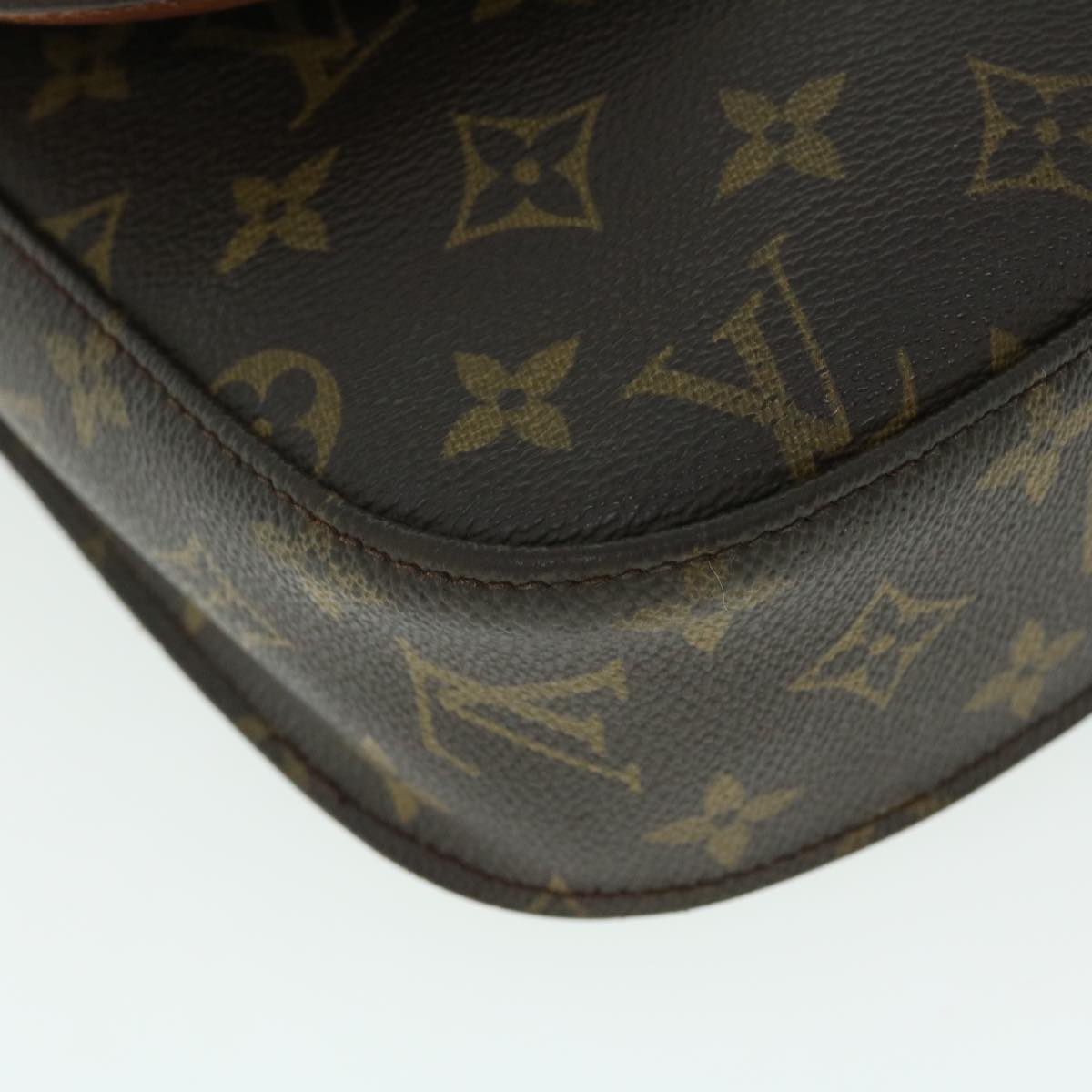 LOUIS VUITTON Monogram Saint Cloud GM Shoulder Bag M51242 LV Auth bs7691