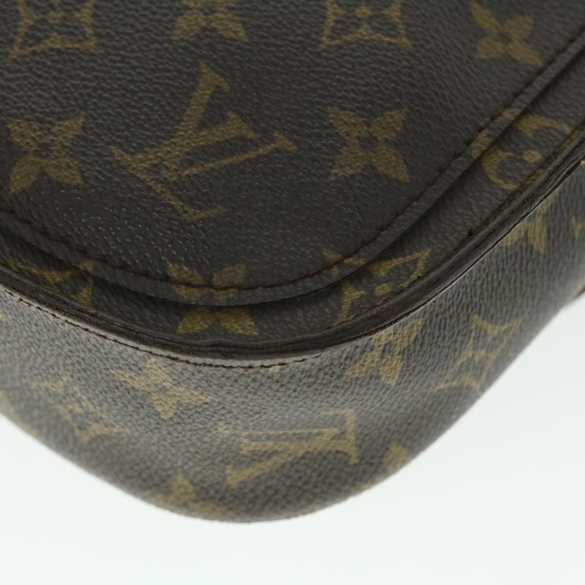 LOUIS VUITTON Monogram Saint Cloud GM Shoulder Bag M51242 LV Auth bs7691