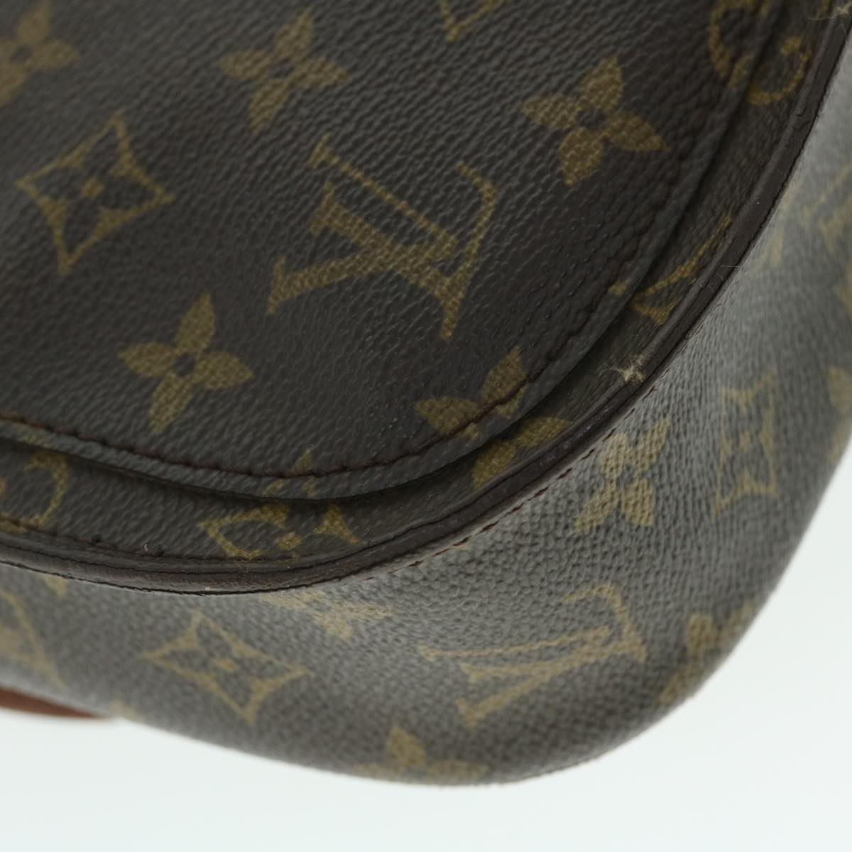 LOUIS VUITTON Monogram Saint Cloud GM Shoulder Bag M51242 LV Auth bs7691