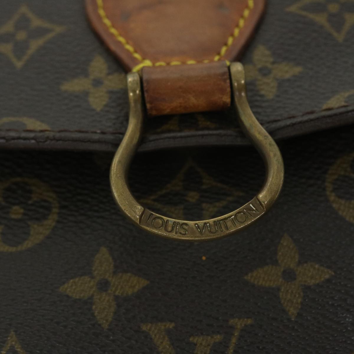 LOUIS VUITTON Monogram Saint Cloud GM Shoulder Bag M51242 LV Auth bs7691