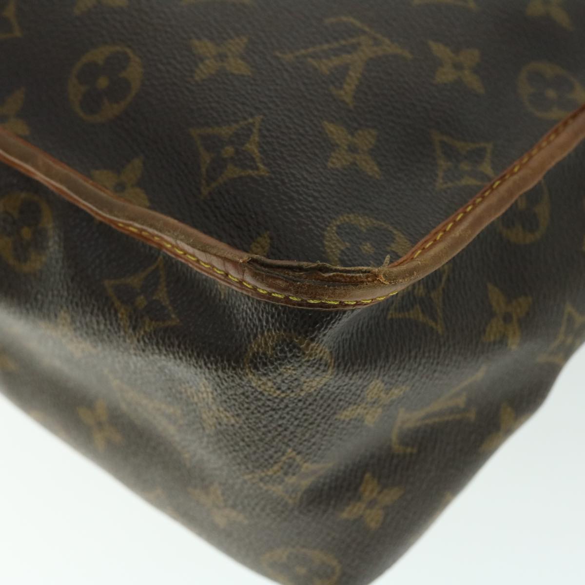 LOUIS VUITTON Monogram Gibeciere GM Shoulder Bag M42246 LV Auth bs7791