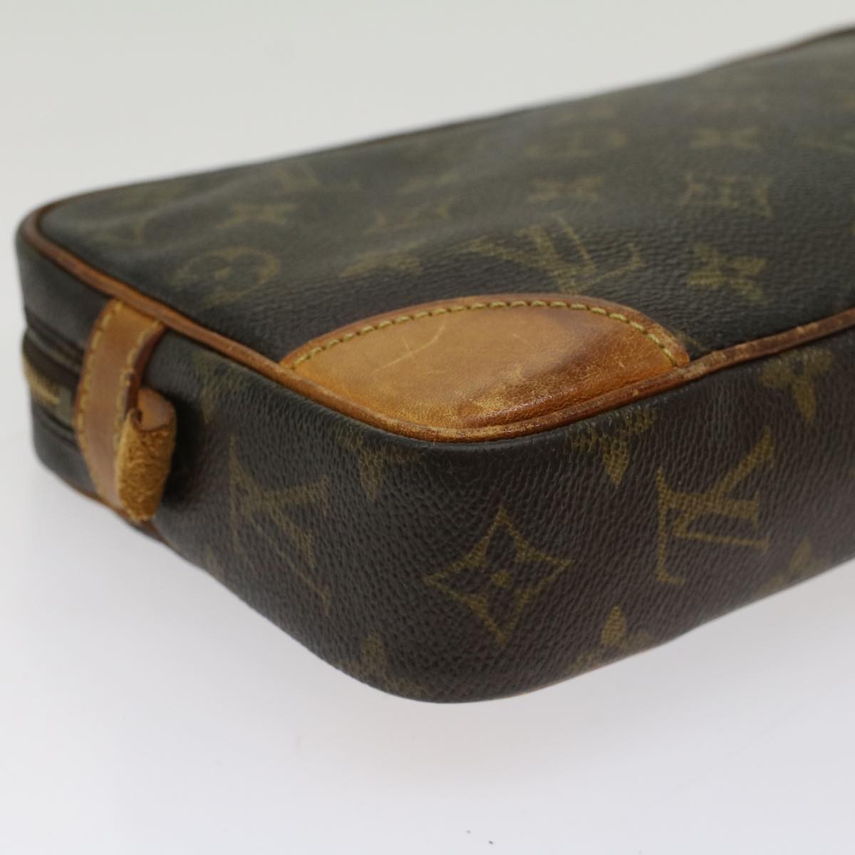 LOUIS VUITTON Monogram Marly Dragonne PM Clutch Bag M51827 LV Auth bs7877