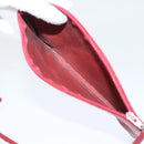 CHANEL Chain Shoulder Bag Lamb Skin Red CC Auth bs7902-30