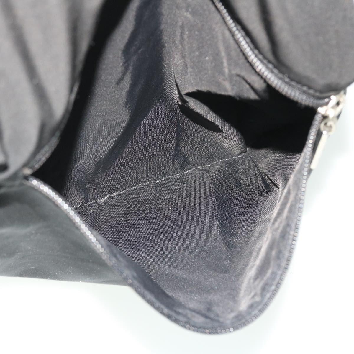 BOTTEGAVENETA Shoulder Bag Canvas nylon 3Set Green Brown black Auth bs7912