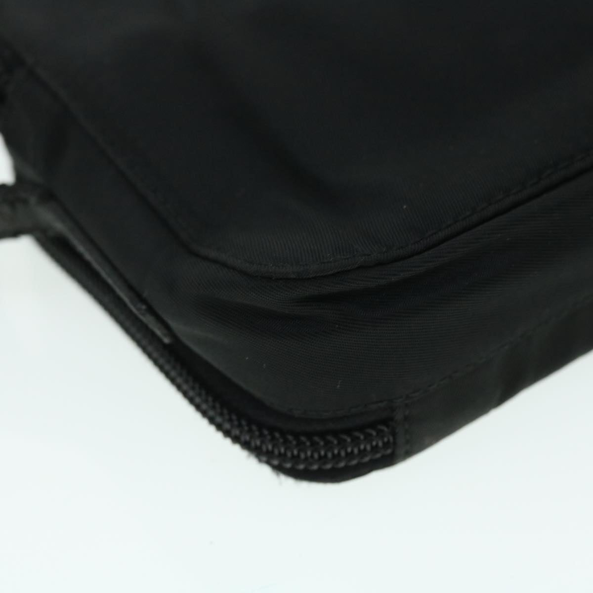 PRADA Pouch Shoulder Nylon Black Auth bs8022