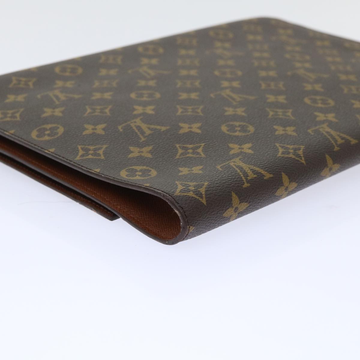 LOUIS VUITTON Monogram Porte Envelope Clutch Bag M51801 LV Auth bs8136