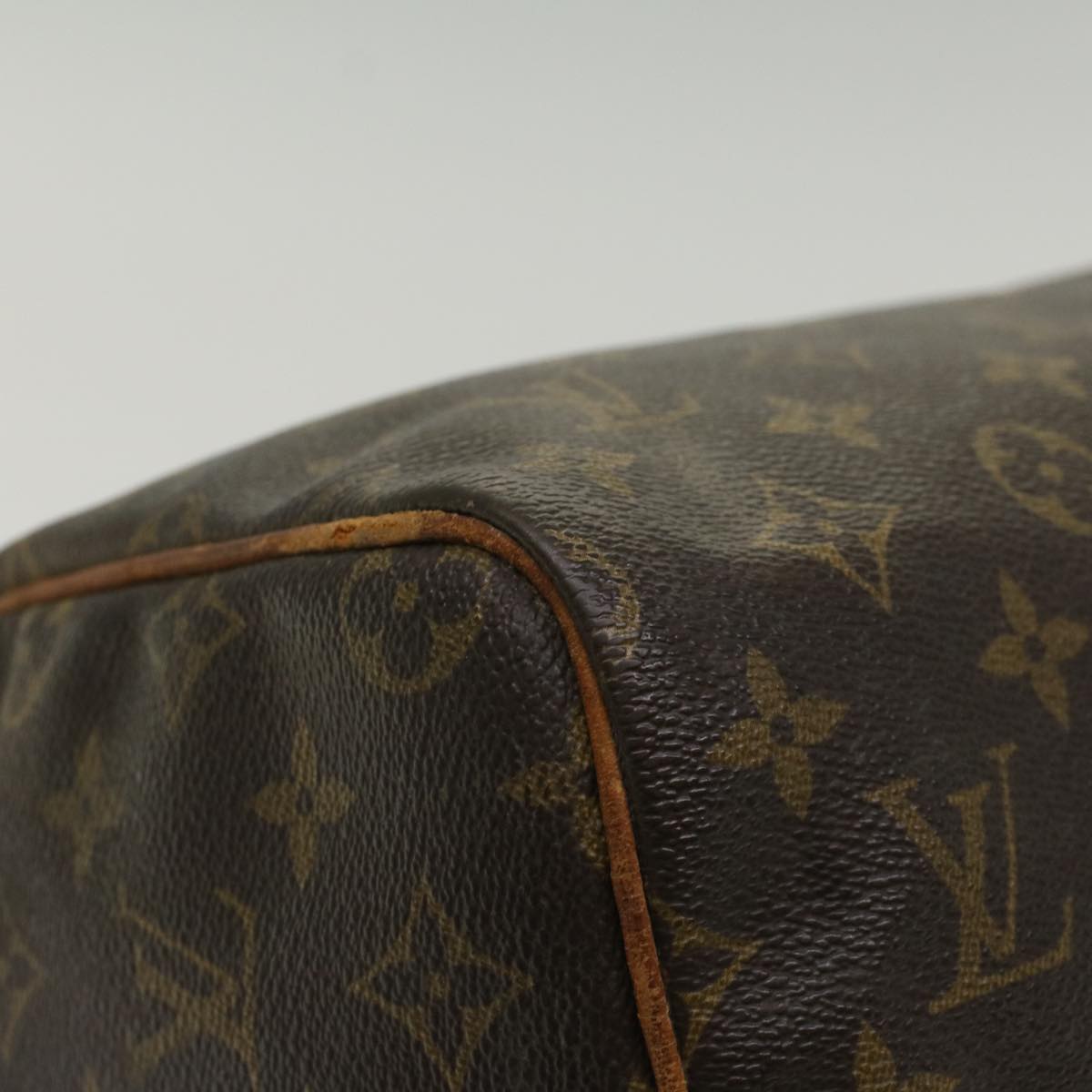 LOUIS VUITTON Monogram Speedy 30 Hand Bag M41526 LV Auth bs8142