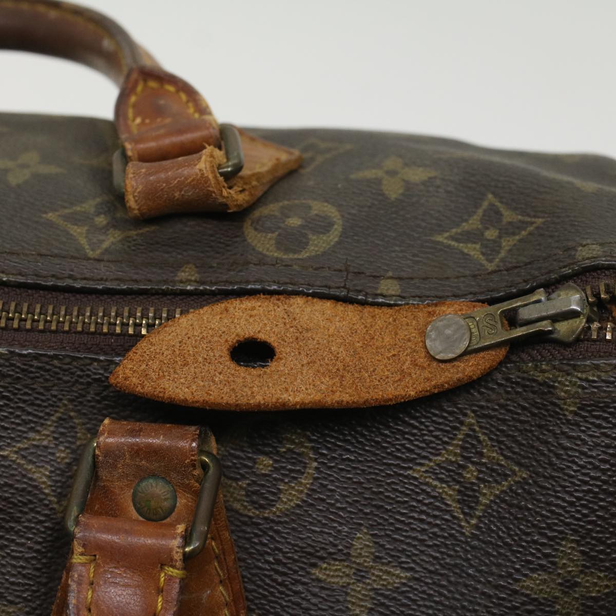 LOUIS VUITTON Monogram Speedy 30 Hand Bag M41526 LV Auth bs8142