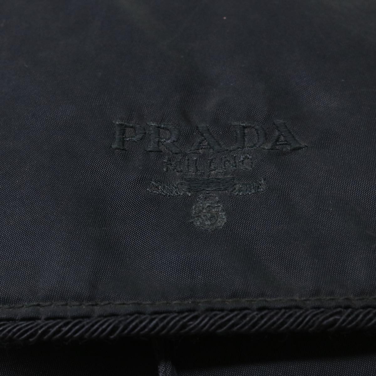 PRADA Backpack Nylon Black Auth bs8166