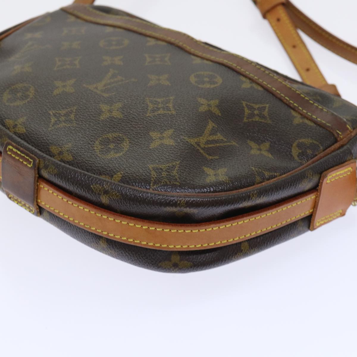 LOUIS VUITTON Monogram Jeune Fille MM Shoulder Bag M51226 LV Auth bs8200