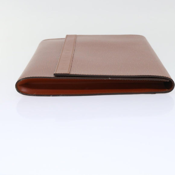 LOUIS VUITTON Epi Volga Briefcase Brown LV Auth bs8232