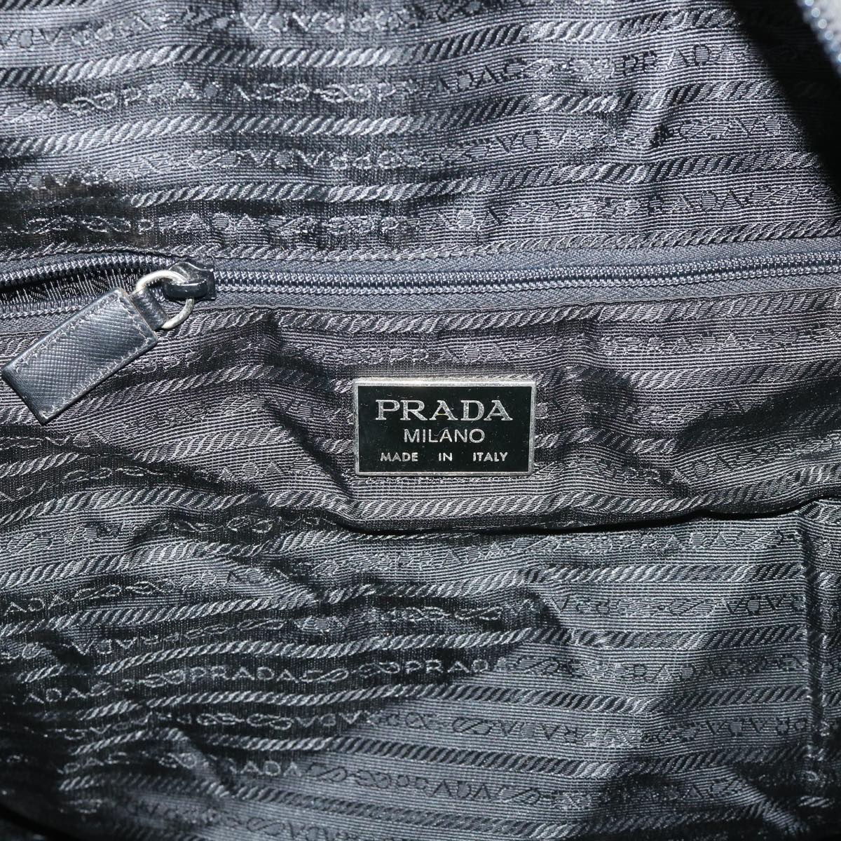 PRADA Boston Bag Nylon 2way Black Auth bs8252