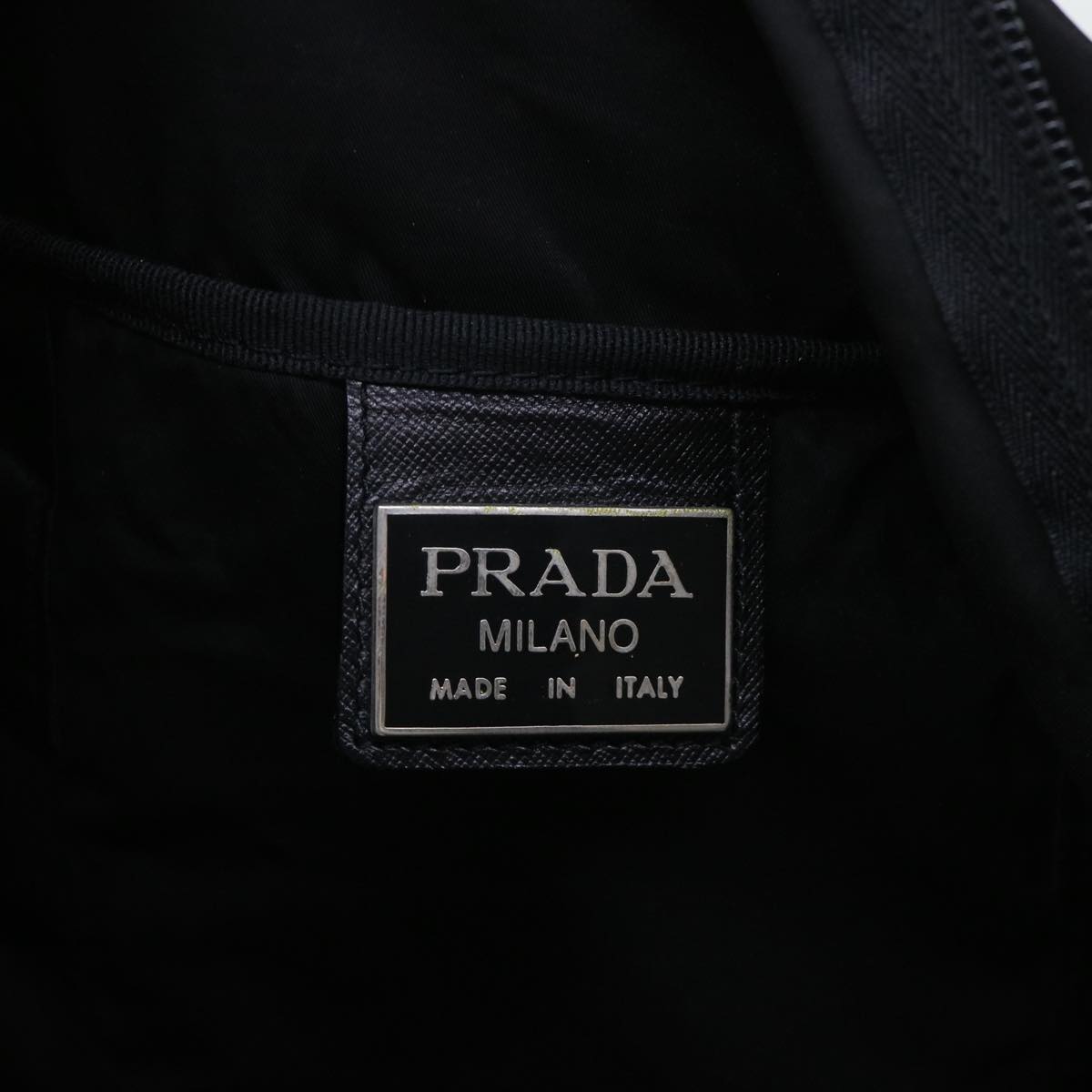 PRADA Boston Bag Nylon 2way Black Auth bs8272