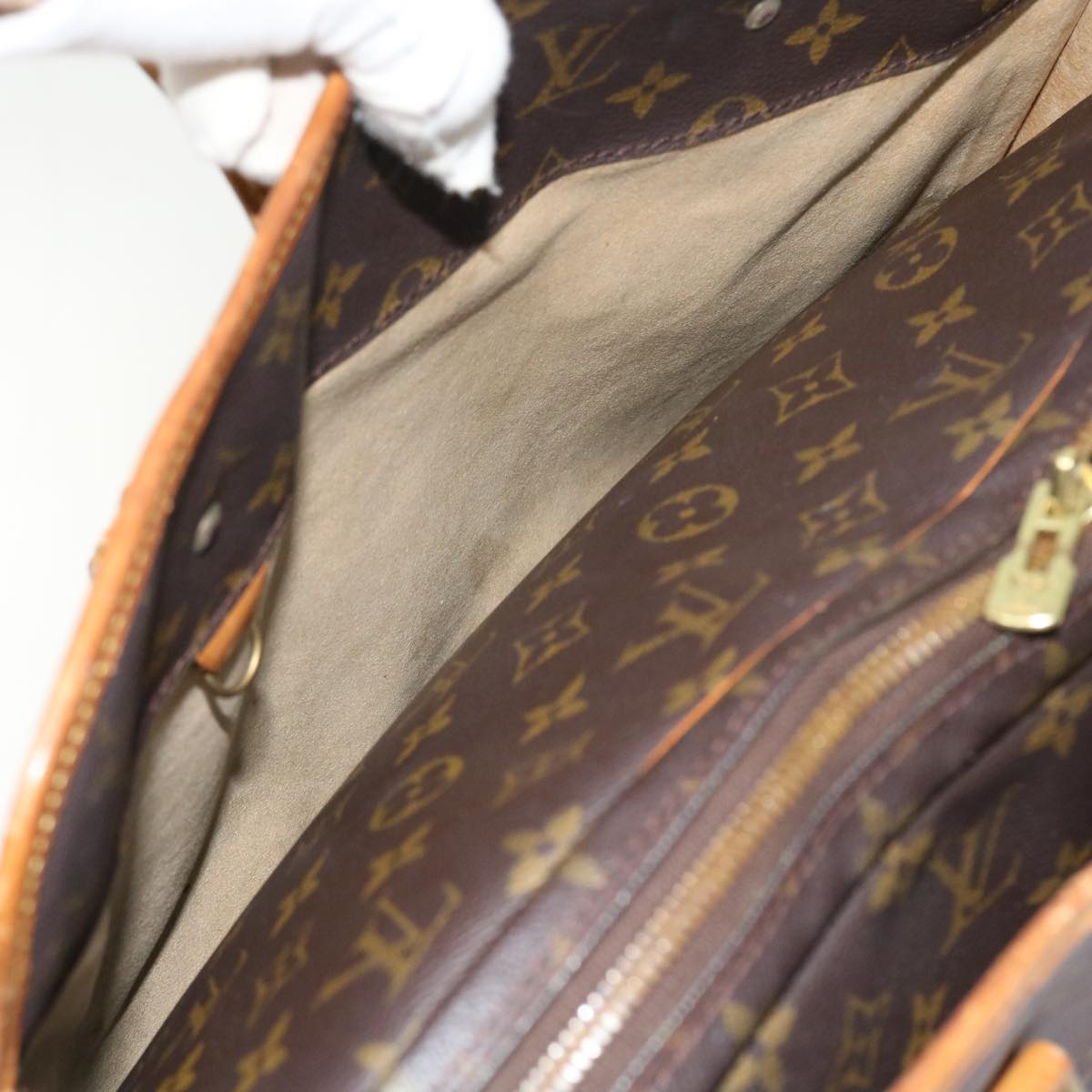 LOUIS VUITTON Monogram Rivoli Hand Bag M53380 LV Auth bs8296