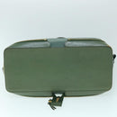 Chloe Tote Bag Leather Green Auth bs8301-5