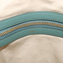 Chloe Tote Bag Leather Green Auth bs8301-18