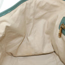 Chloe Tote Bag Leather Green Auth bs8301-20