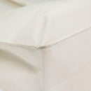 CHANEL Tote Bag Caviar Skin White CC Auth bs8320-14