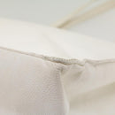 CHANEL Tote Bag Caviar Skin White CC Auth bs8320-15