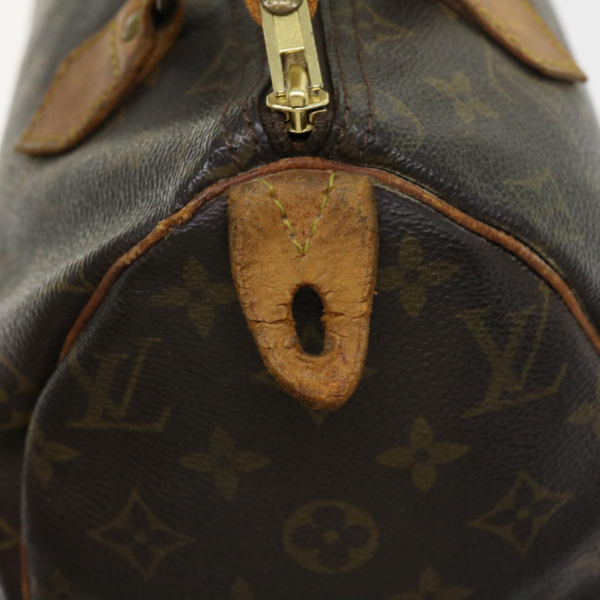 LOUIS VUITTON Monogram Speedy 25 Hand Bag M41528 LV Auth bs8330