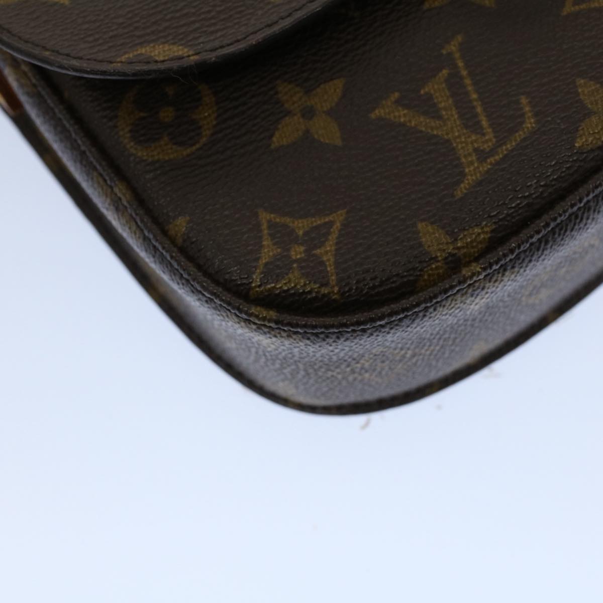 LOUIS VUITTON Monogram Saint Cloud MM Shoulder Bag M51243 LV Auth bs8349