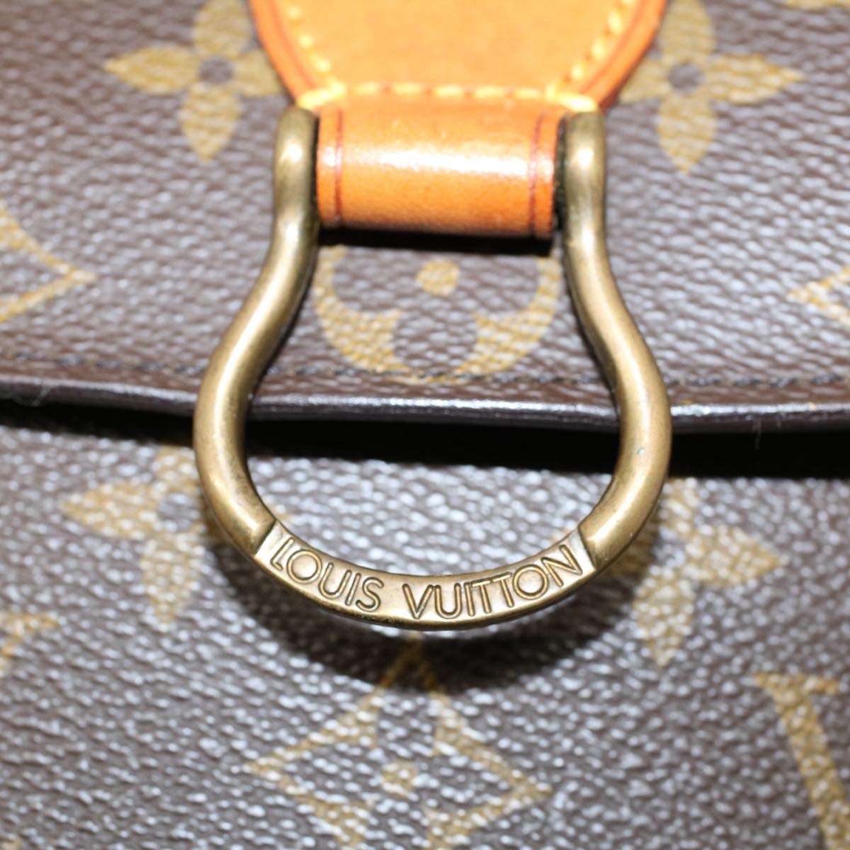 LOUIS VUITTON Monogram Saint Cloud MM Shoulder Bag M51243 LV Auth bs8349