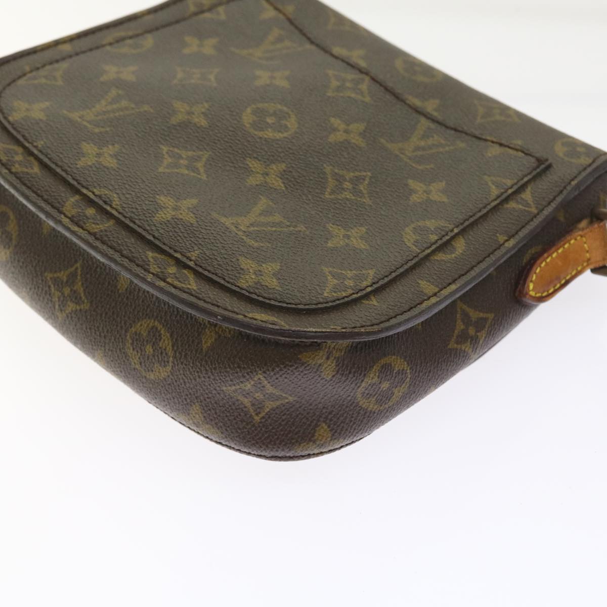 LOUIS VUITTON Monogram Saint Cloud MM Shoulder Bag M51243 LV Auth bs8372