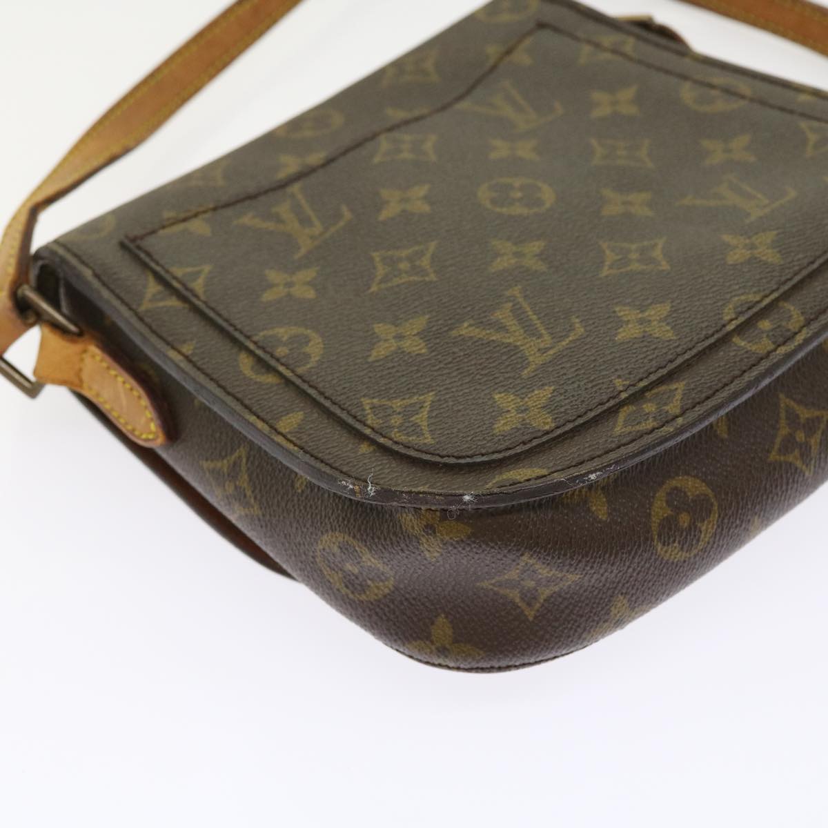 LOUIS VUITTON Monogram Saint Cloud MM Shoulder Bag M51243 LV Auth bs8372