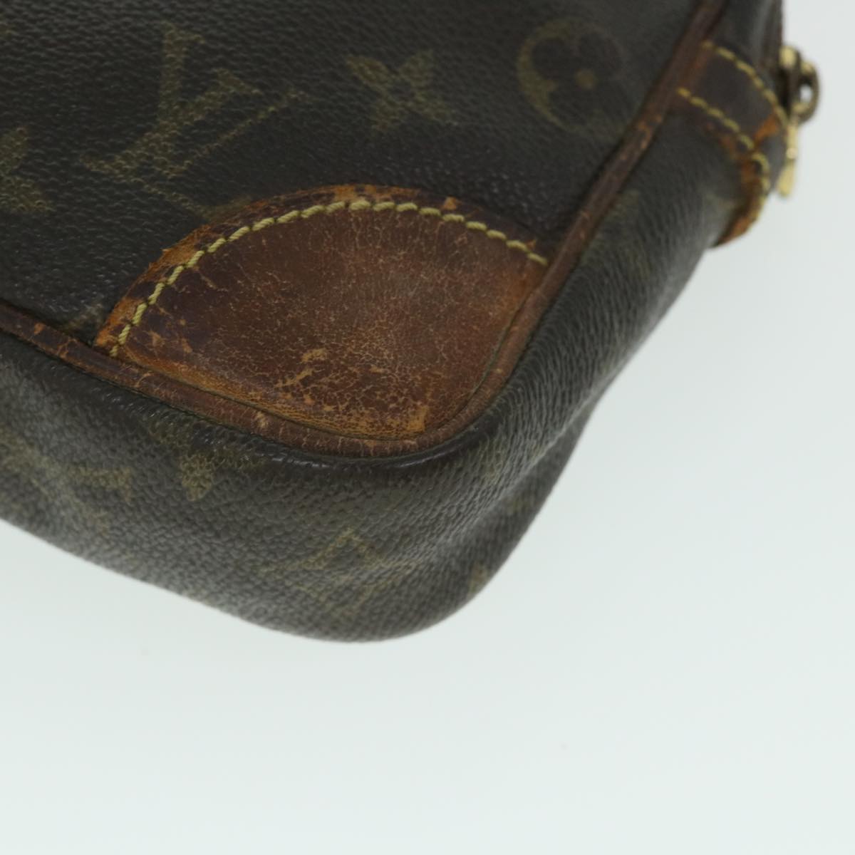 LOUIS VUITTON Monogram Marly Dragonne PM Clutch Bag M51827 LV Auth bs8377