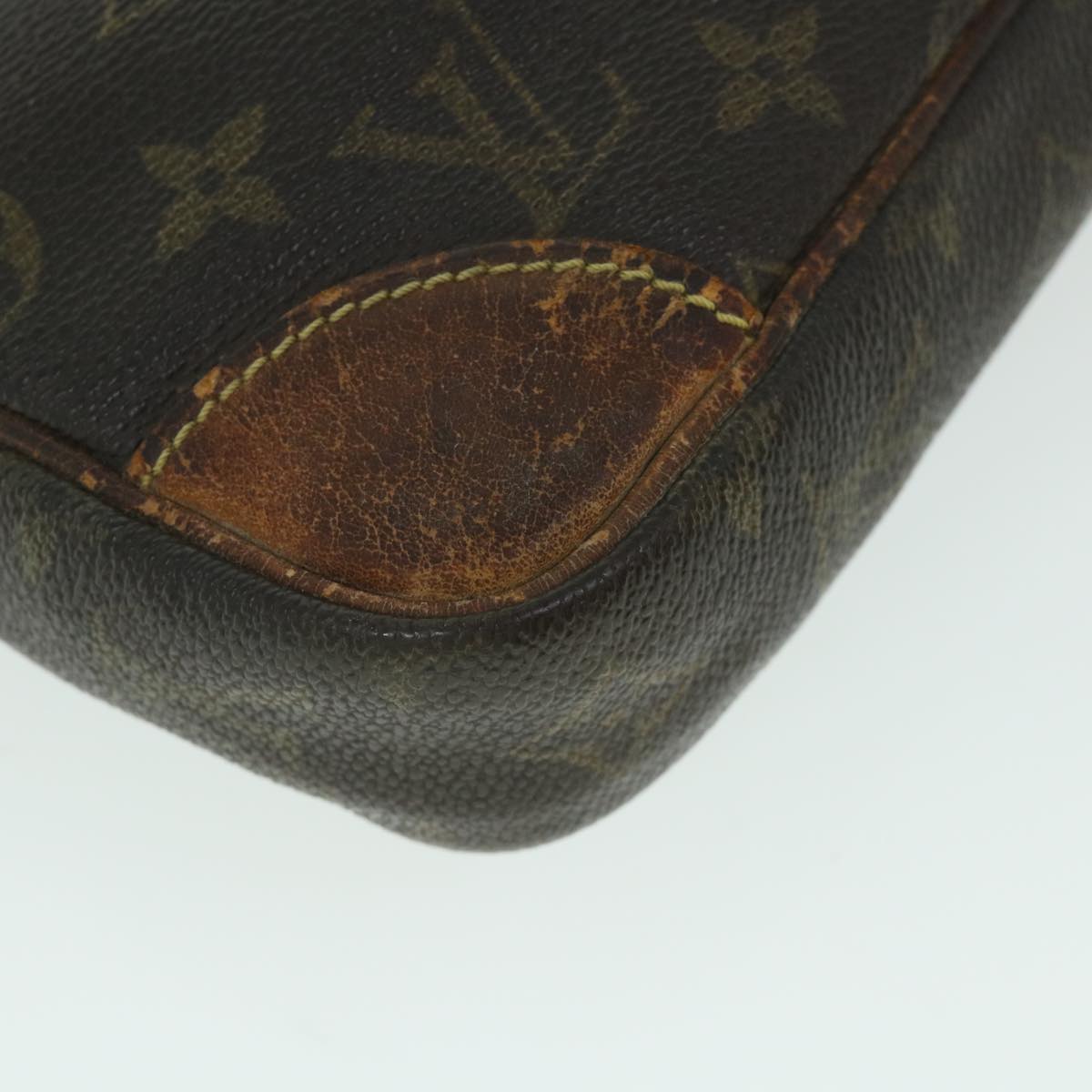 LOUIS VUITTON Monogram Marly Dragonne PM Clutch Bag M51827 LV Auth bs8377