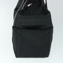 HERMES Acape Luco PM Hand Bag Nylon Black Auth bs8396-4