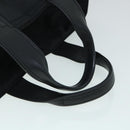 HERMES Acape Luco PM Hand Bag Nylon Black Auth bs8396-8