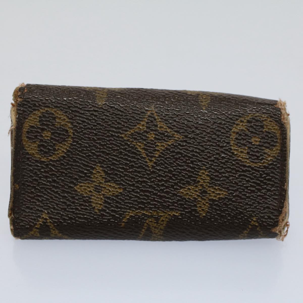 LOUIS VUITTON Monogram Clutch Bag Key Case 4Set LV Auth bs8417