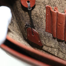 SAINT LAURENT Briefcase Leather Brown Auth bs8420-11