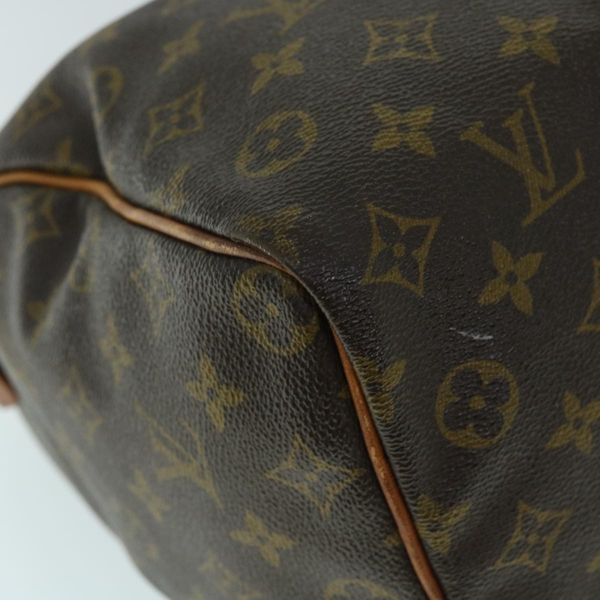 LOUIS VUITTON Monogram Speedy 35 Hand Bag M41524 LV Auth bs8445